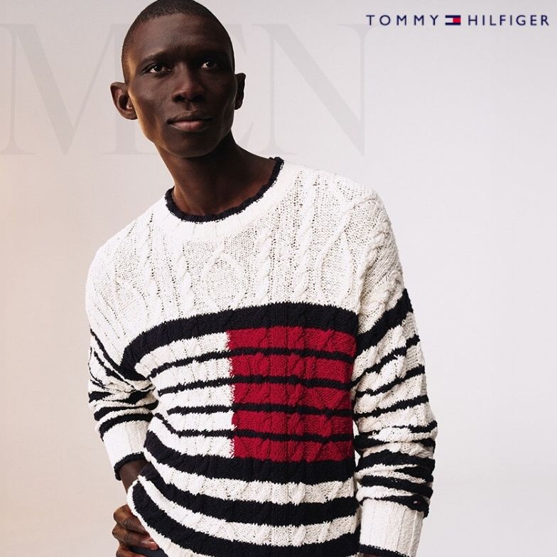 타미힐피거 스탠드칼라 재킷