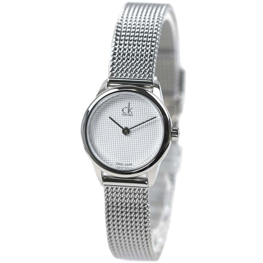 [해외] 캘빈클라인 CALVINKLEIN 손목시계 CK 여성메탈밴드 실버 K3M2312Y