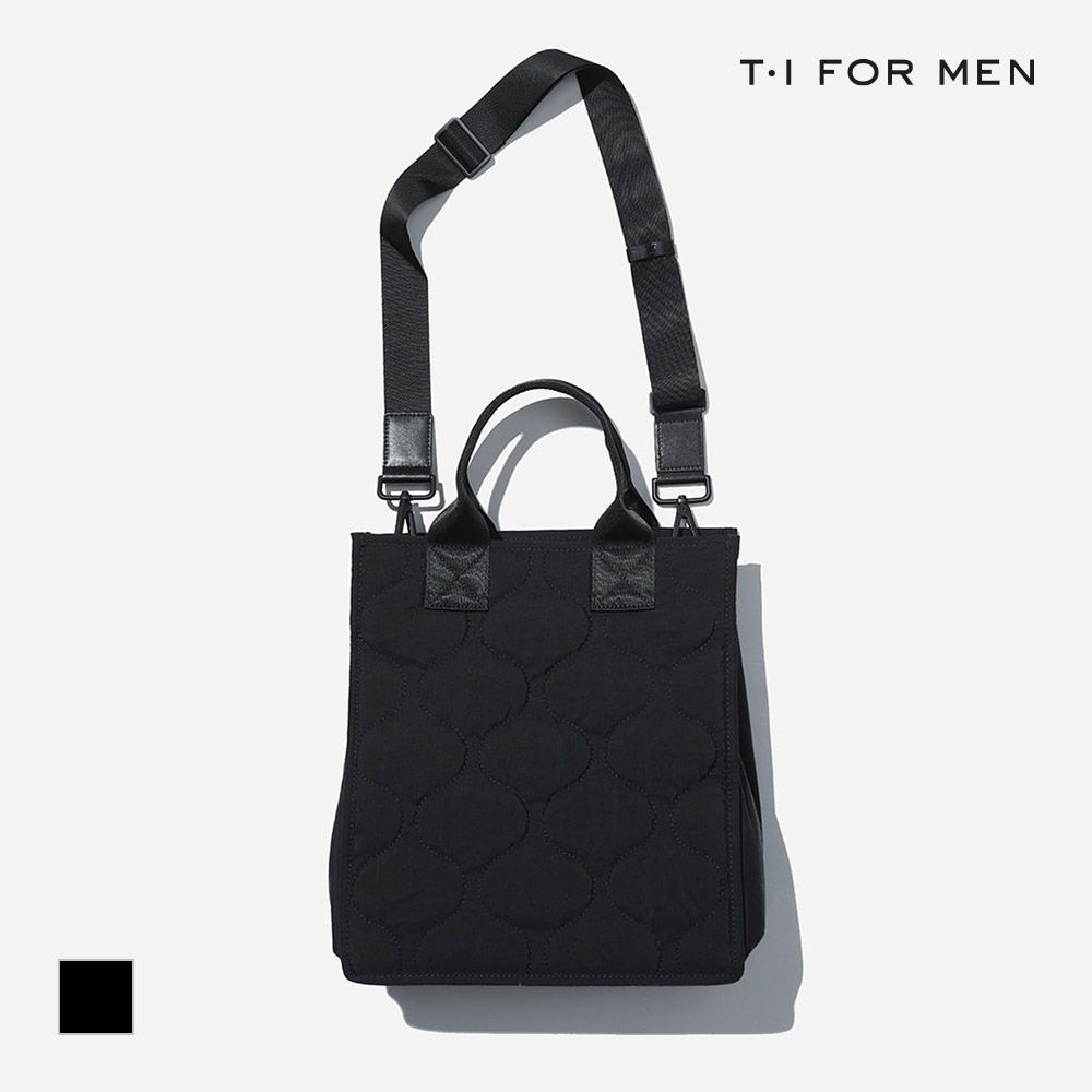 [티아이포맨][T.I FORMEN] 퀼팅 스퀘어백_M239MBP001M : 롯데ON