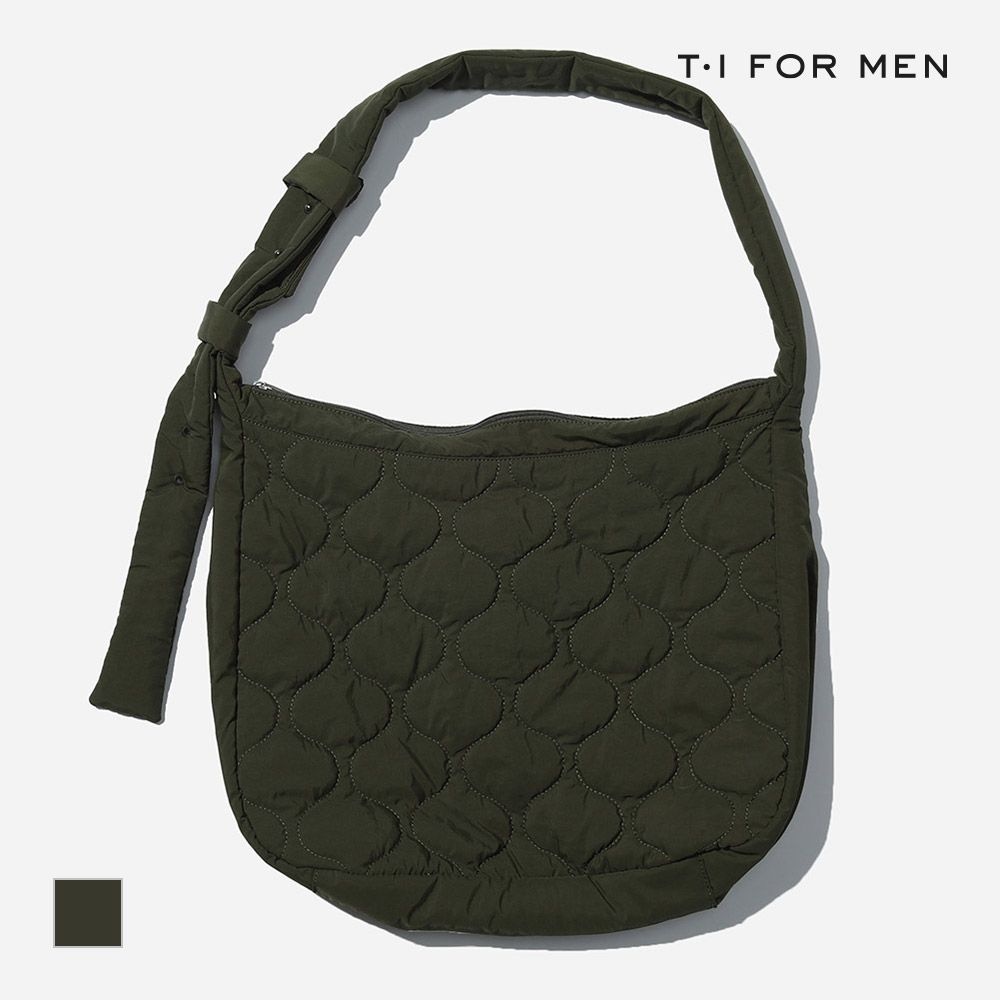 [티아이포맨][T.I FORMEN] 퀼팅 크로스백_M239MBP004M : 롯데ON