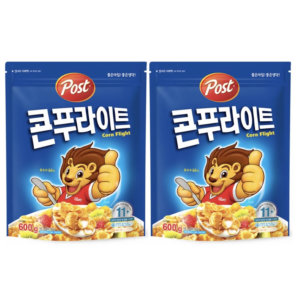 포스트 콘푸라이트 600g x 2개 시리얼