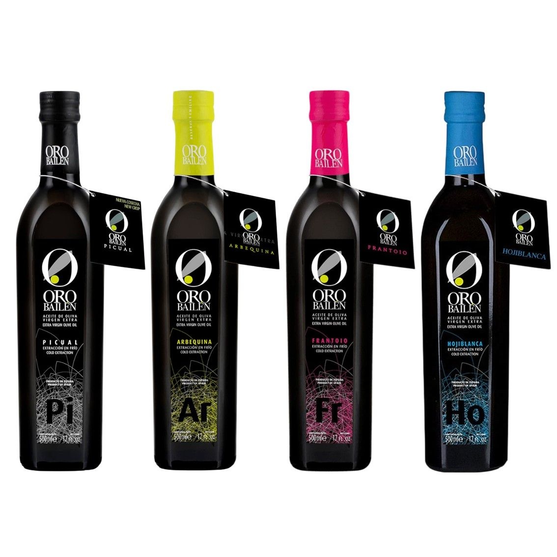 [해외] 오로바일렌 엑스트라버진 올리브오일 500ml 4종 피쿠알 아르베키나 프란토이오 호지블랑카