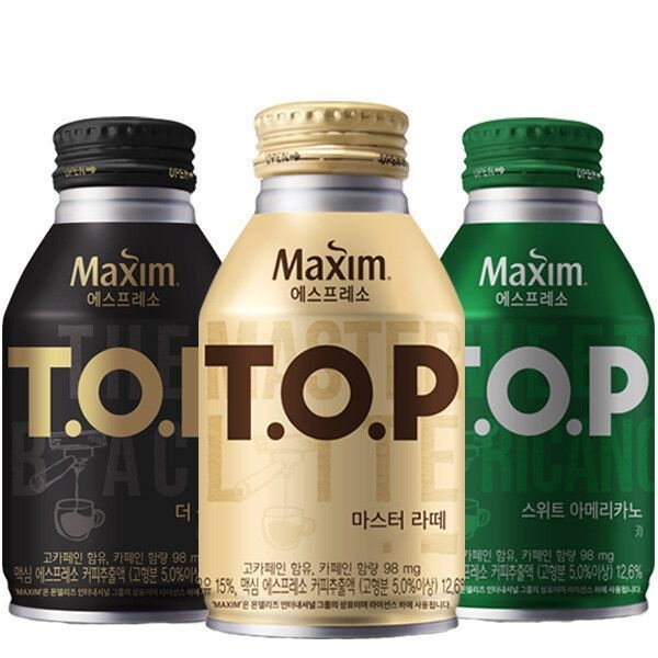 동서맥심티오피 마스터라떼 275MLx24캔 캔커피 3종 골라담기