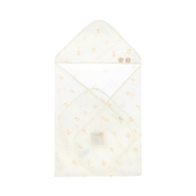 (유)플러스 압소바 [갤러리아] (26년신상,말띠,임신축하,출산)새싹곰오가닉속싸개(A1A-10909)