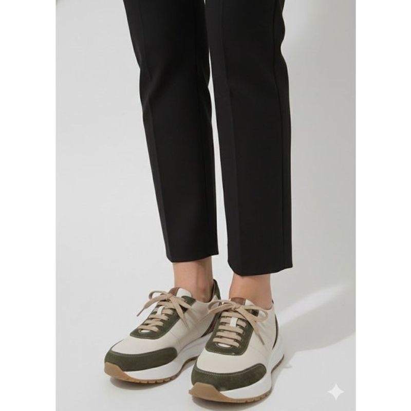 (주)에스디인터내셔날 [갤러리아] [닥스제화] 닥스 여성 부분 스웨이드 경량 밴딩 스니커즈 DLF323 DA63 (착샷O)