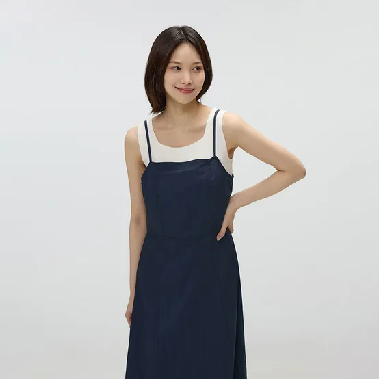 레이어드 원피스 (레이온)