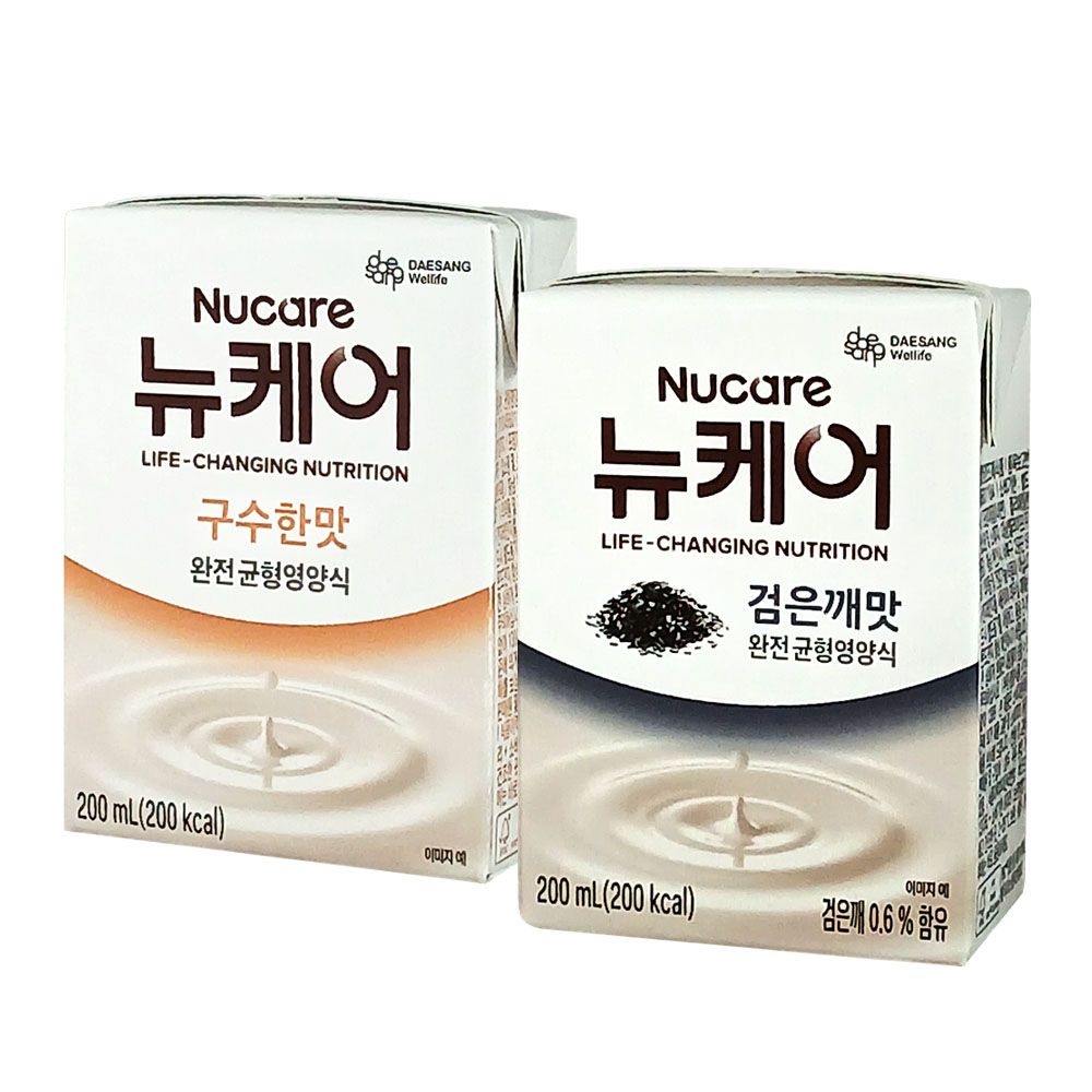 대상 뉴케어 구수한맛 200ml x 30팩 + 뉴케어 검은깨맛 200ml x 30팩