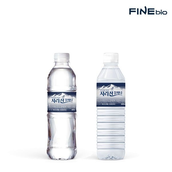 [온세일]지리산 물하나 생수 500ml 40병 유/무라벨 랜덤발송