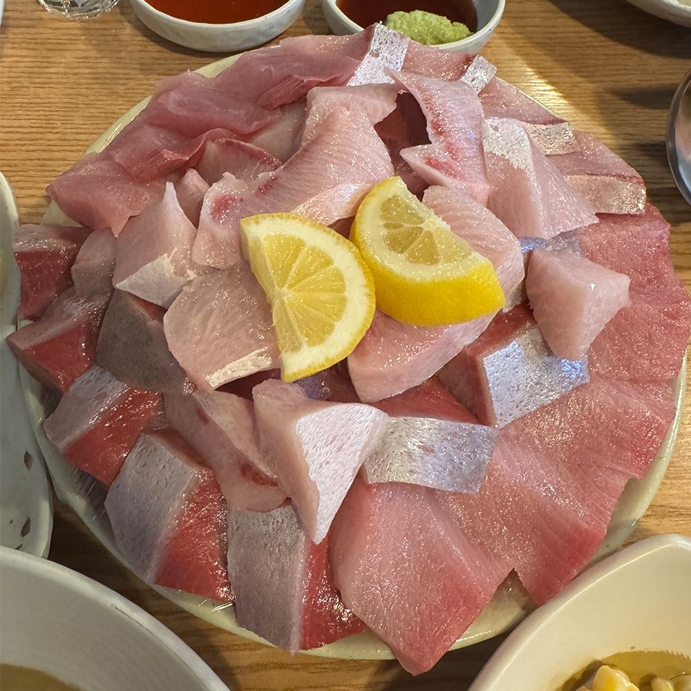 국내산 남해안 제철 대방어 회 500g 활 대방어