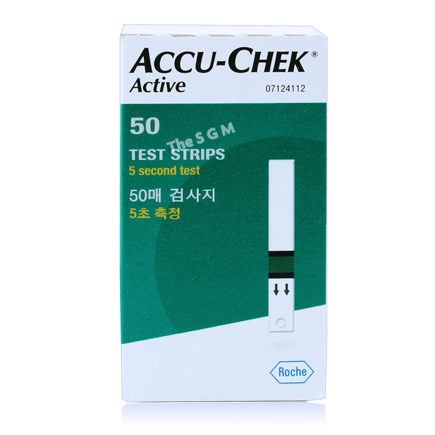 로슈 아큐첵 Roche 액티브 혈당측정지 1박스 50매 (2027년 09월) 시험지 검사지 스트립