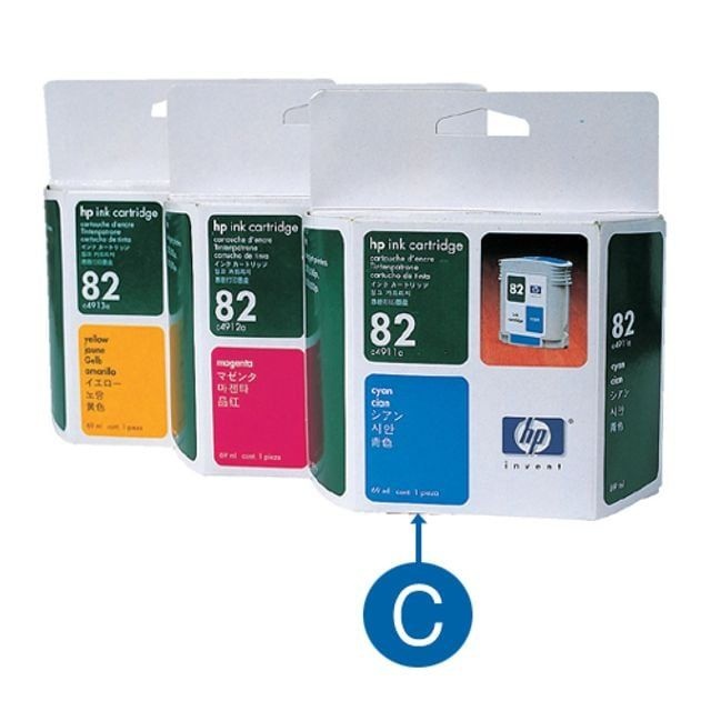 HP H C4911A NO.82/시안/69ml 잉크카트리지 토너