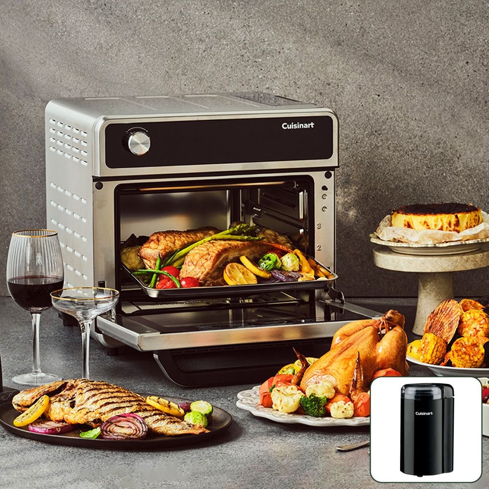 [콘에어코리아]쿠진아트 스팀 에어프라이어 오븐 CSO-500KR+미니그라인더