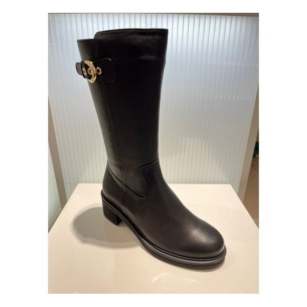 백화점정품 소다 여성 구두 스니커즈 케쥬얼 반부츠 통굽4CM 흑색 부츠 (ALH401 GA10) 여자슬립온 여성단화 명품신발