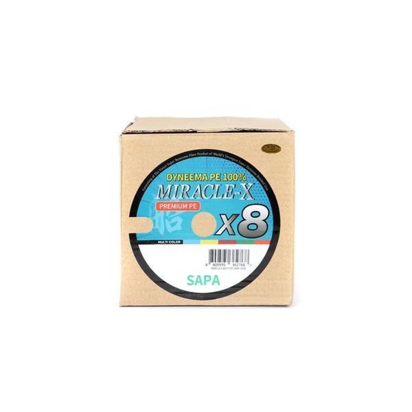 싸파 [하프클럽]미라클X 프리미엄 오색 100M 연결 X8 합사 줄