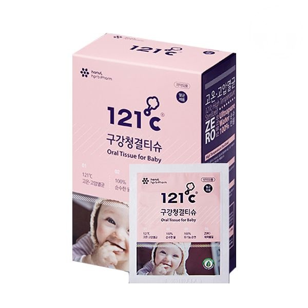 121도씨 구강청결티슈 50매 x1팩