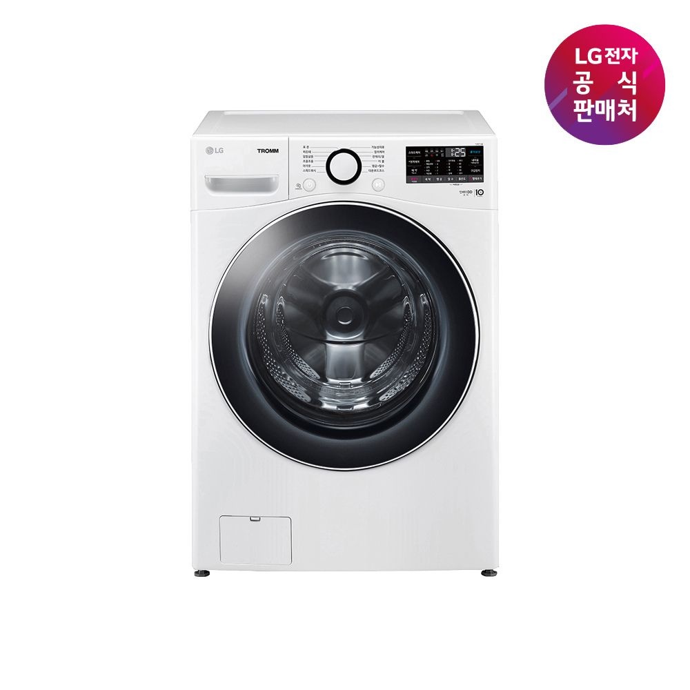 LG (현대홈쇼핑) [무이자60개월] LG 트롬 드럼세탁기 24kg 화이트 [F24WDWP]