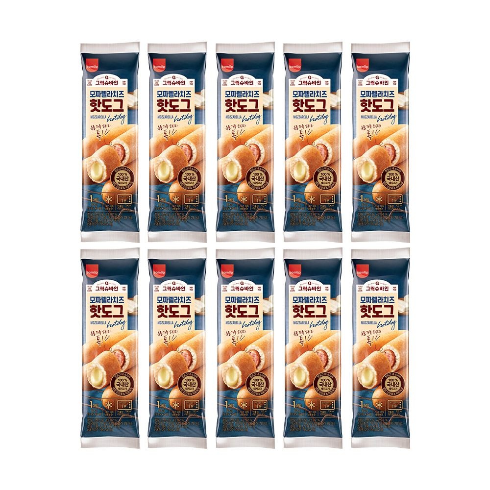 글릭슈바인 모짜렐라 치즈 핫도그