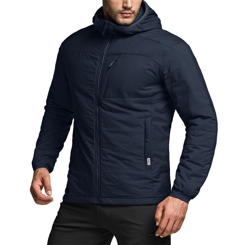 CQR 남성 경량 패딩 후디 자켓