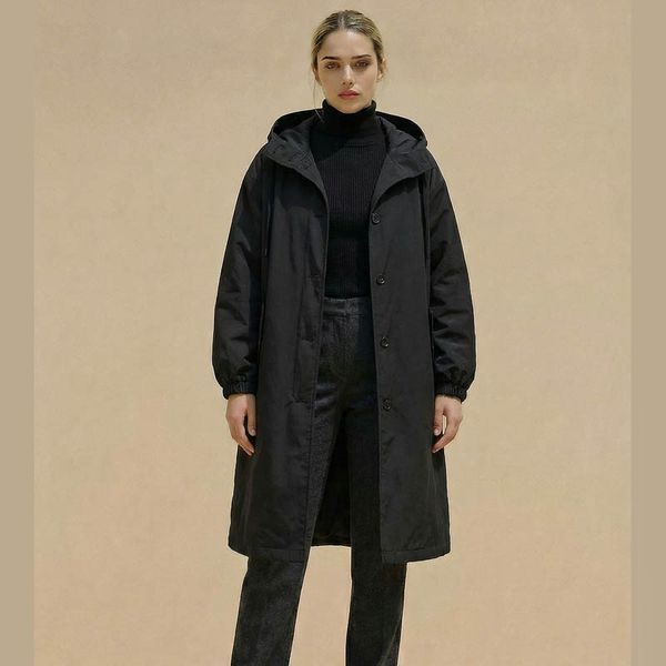 드레스허그 [보리보리]MARIO바엣 트렌치 야상 후드 코트 자켓_2601AII096