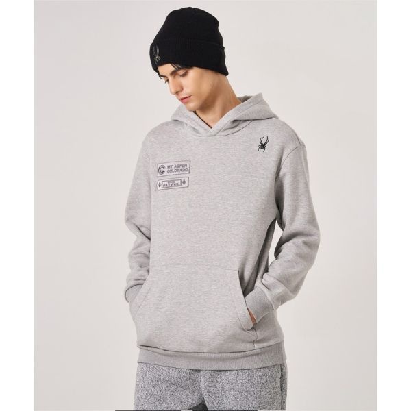 SPYDER <매장정품> SPYDER 스파이더 남성 패트롤 기모 후드 티셔츠 SPKWCNHD302MMGR 911583