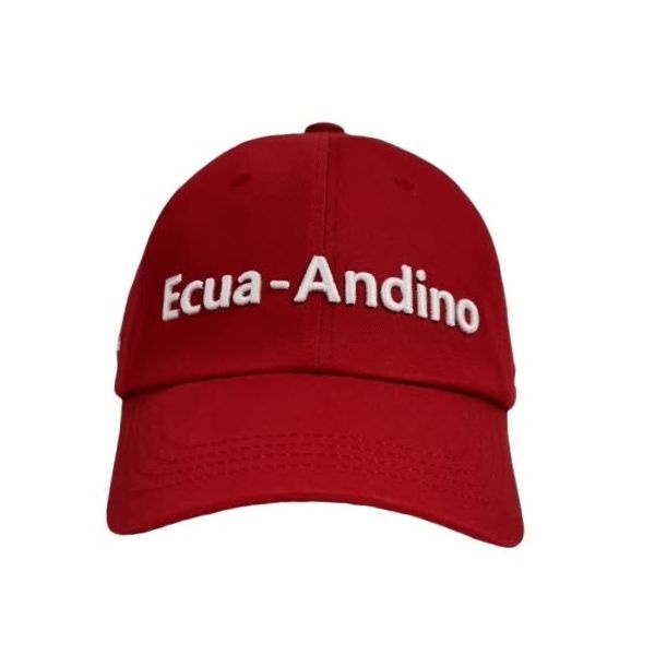 ECUA-ANDINO HATS ECUA-ANDINO HATS 에콴디노 볼캡(네임) 레드 Ball Cap Red 389395 [매장상품]