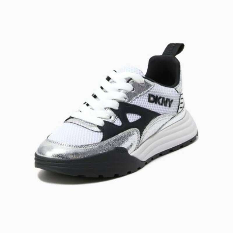 DKNY DKNY 자니라 레이스 업 스니커즈 실버 DW2F7ASZ057FSV 854157