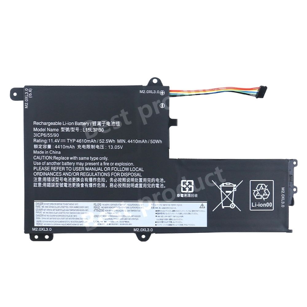 레노버 아이디어패드 320S 호환 노트북 배터리 L15M3PB0 L15L3PB0 320S-14IKB 15IKB 교체용