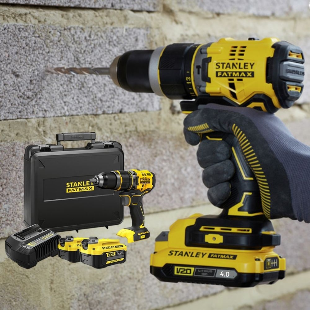 [스탠리] 20V 풀세트 충전식함마드릴 임팩트드라이버