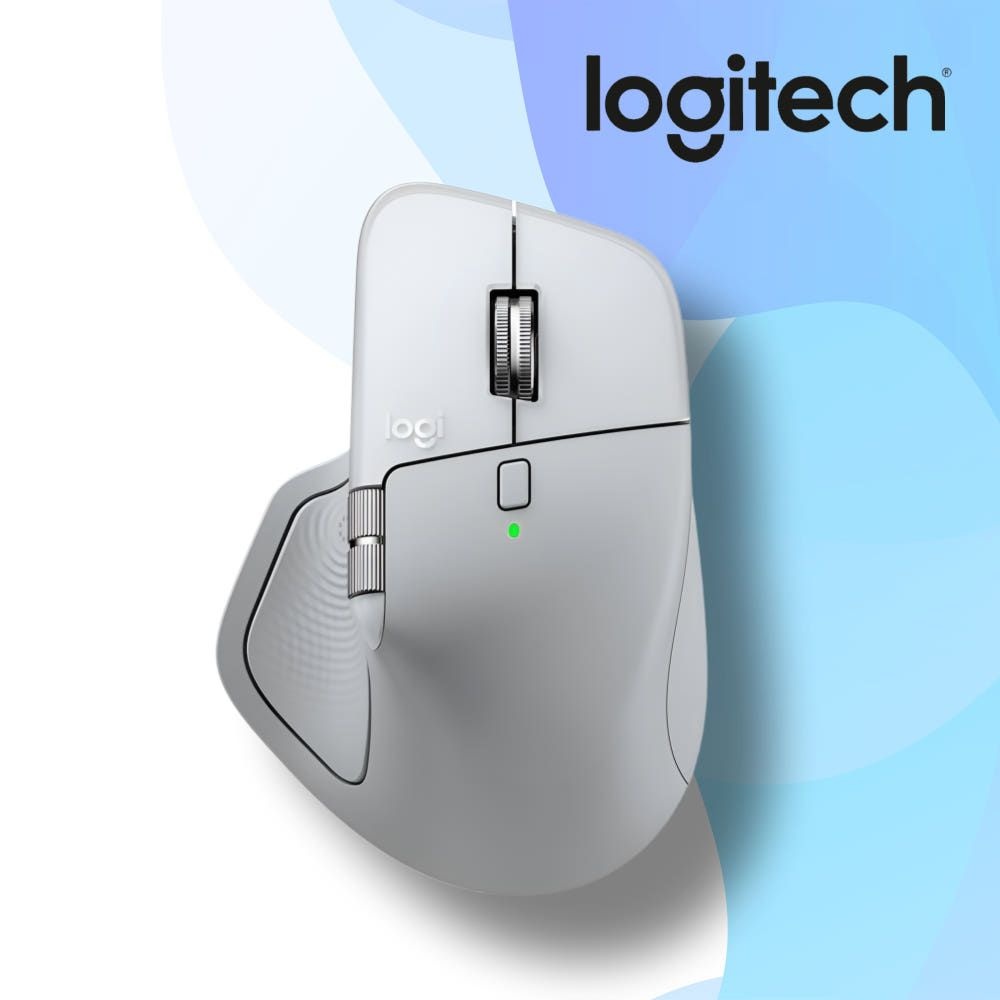 상품상세참조 로지텍코리아 MX MASTER 4 For Mac 햅팁 무선 마우스 화이트 실버