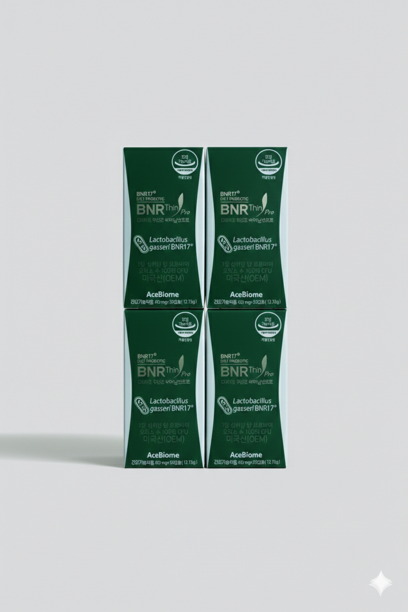 비에날씬 프로 다이어트 유산균 BNR17 30캡슐 4세트