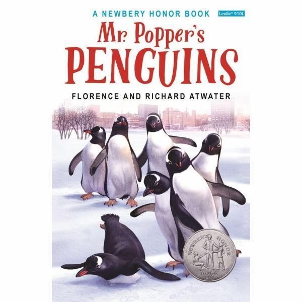 주식회사 롱테일북스 [피오르드] Mr. Poppers Penguins 파퍼 씨의 펭귄들 (영어원서   워크북   오디오북) - 뉴베리 컬렉션 17