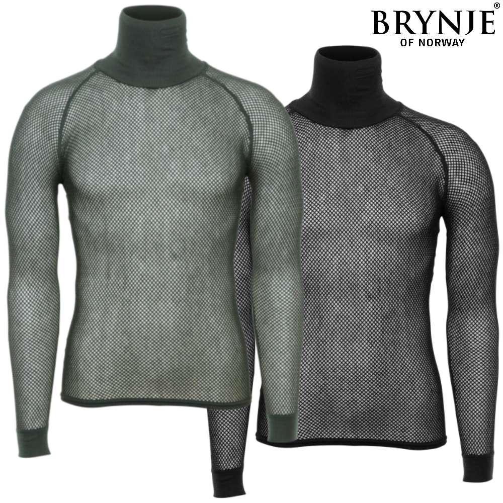 브린제 슈퍼써모 언더레이어 목폴로 남녀공용 기능성 긴팔 티셔츠 내복 내의 상의 등산 아웃도어