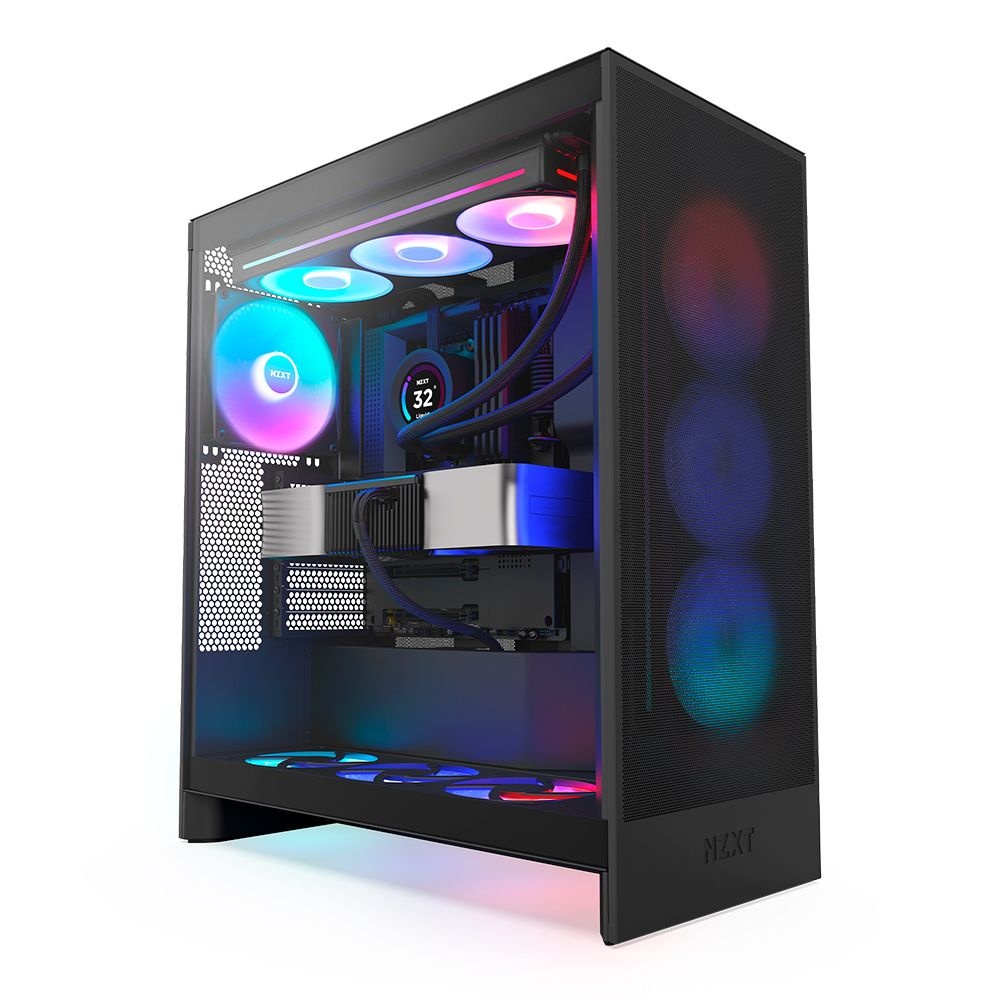 NZXT NZXT (현대Hmall) NZXT H7 Flow RGB V2 미드 타워 ATX 에어플로우 PC 케이스 (블랙)