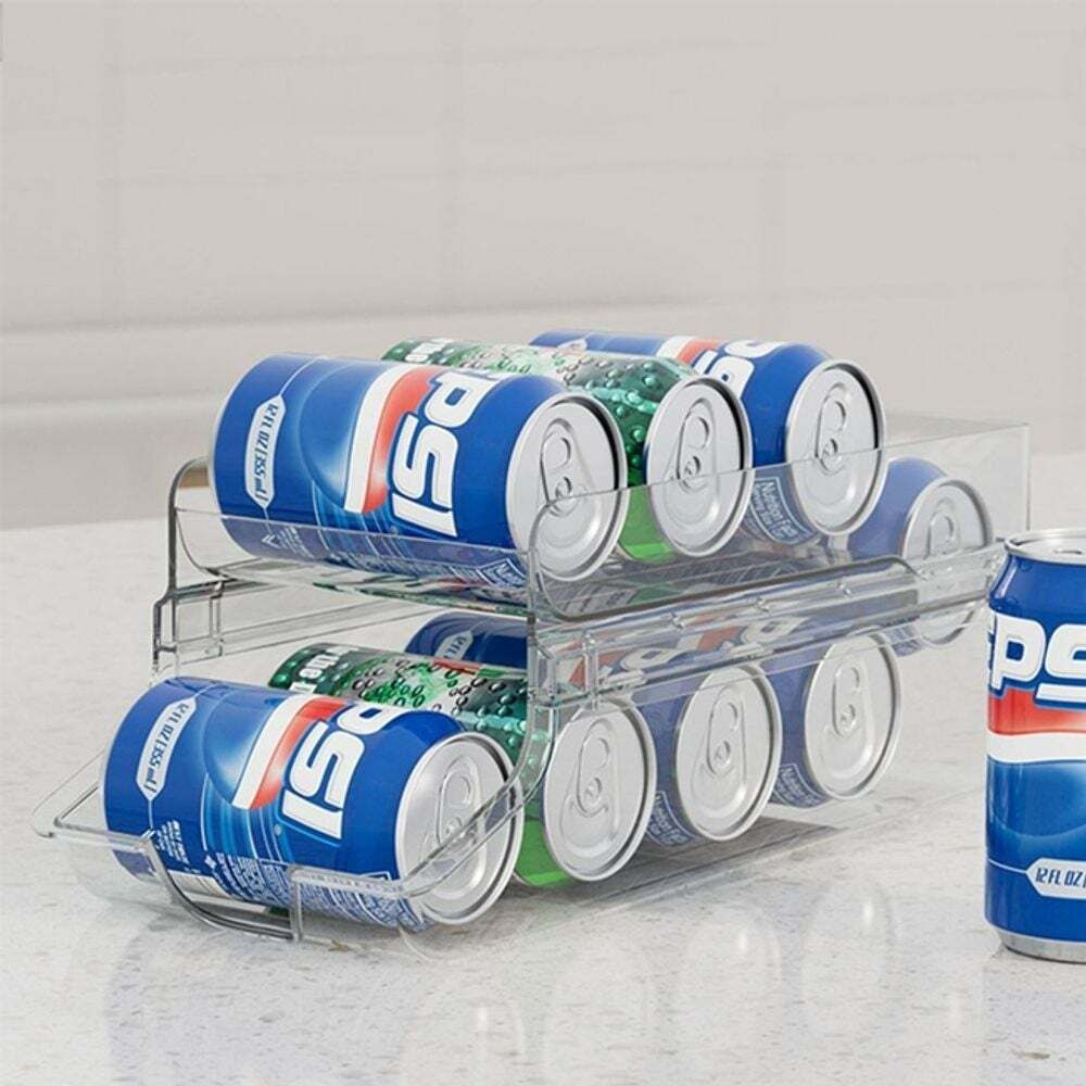 (현대Hmall) 냉장고 DXC438V5 정리 2단 캔음료 디스펜서 S 1P 수납 보관