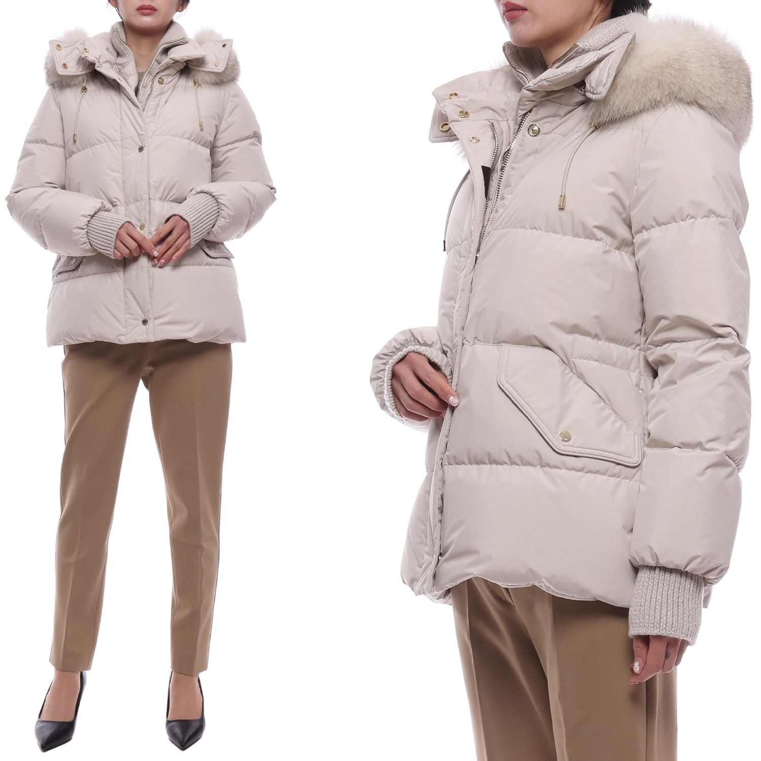 [롯데백화점] 무레르 [무레르] 24FW 여성 ATTICA STP 패딩 (ATTICA STP AVORIO 24F)