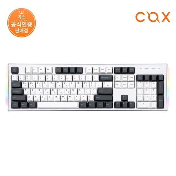 콕스 COX CK01 PBT 피시방 기계식 키보드(갈축/청축/적축)