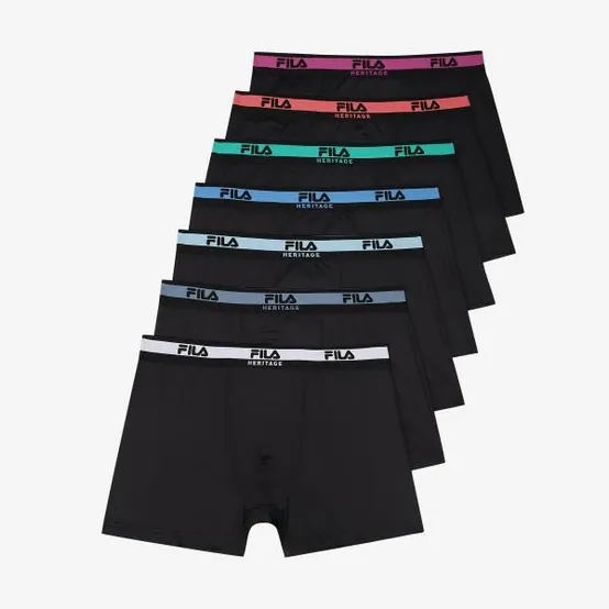 [휠라] 딜크릿 휠라  위클리 드로즈 7PACK  FI4DRG1106M_BLK FI4DRG1106M_BLK