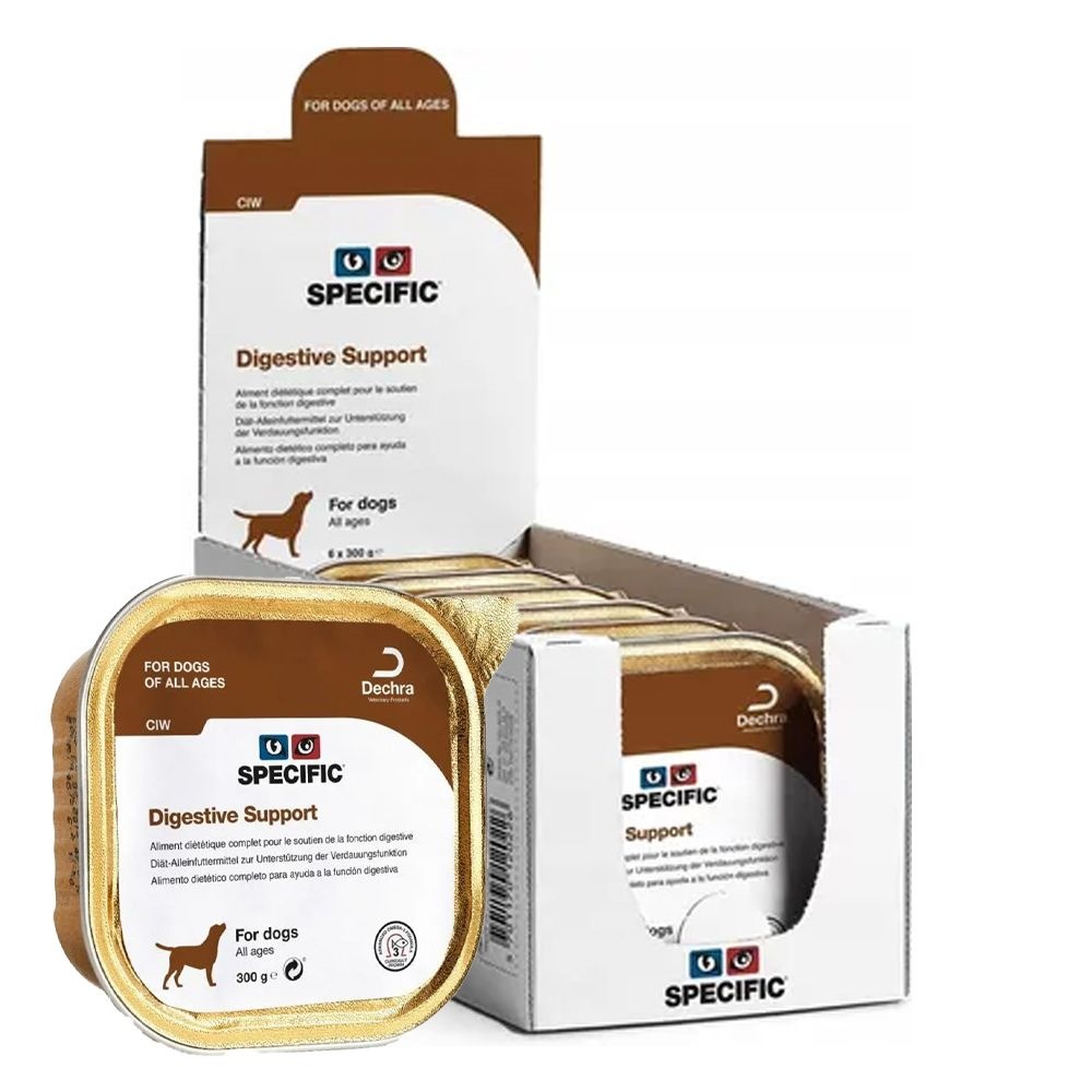 (현대Hmall) (유통기한: 26/06월) 스페시픽 강아지 캔 CIW 소화기계 300g 6개