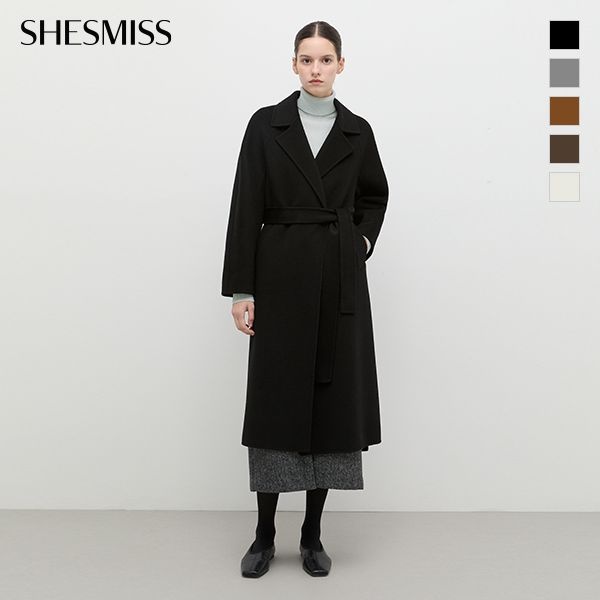 쉬즈미스 테일러드 벨티드 코트_SWHCTP42110