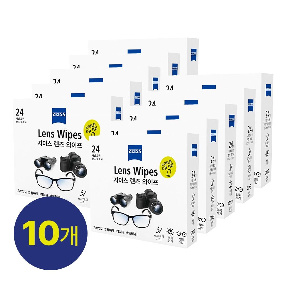 프로스벤아이앤씨(prosben,inc),중국 [<b>자이스</b>] <b>렌즈</b><b>와이프</b> 휴대폰클리너 24매 X 10세트