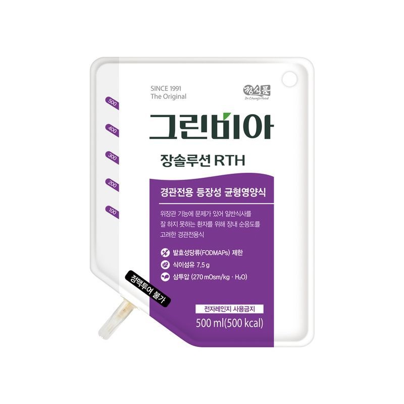 그린비아 [정식품]그린비아 RTH 장솔루션 500mlx20포