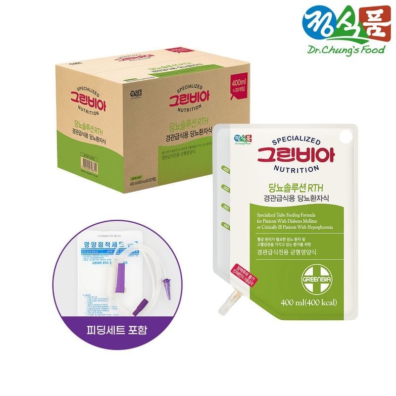 그린비아 [정식품]그린비아 RTH 당뇨솔루션 400mlx20포