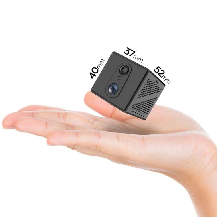 브이스타캠 300만화소 휴대용 초소형 가정용 홈 CCTV 무선 IP카메라 V300mini 충전식 블랙박스 무료클라우드