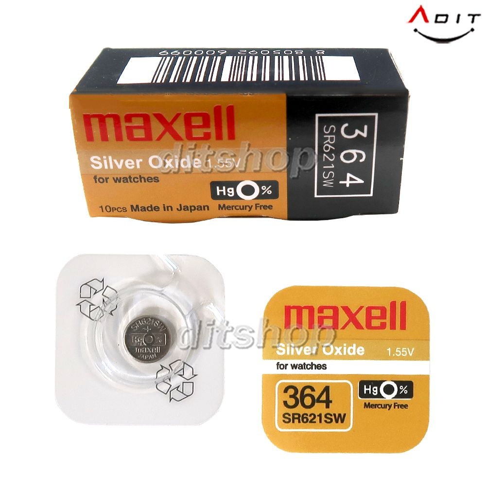 364 SR60 LR621 LR620 SR621SW SR621W LR60 AG1 1알 무수은 시계 건전지