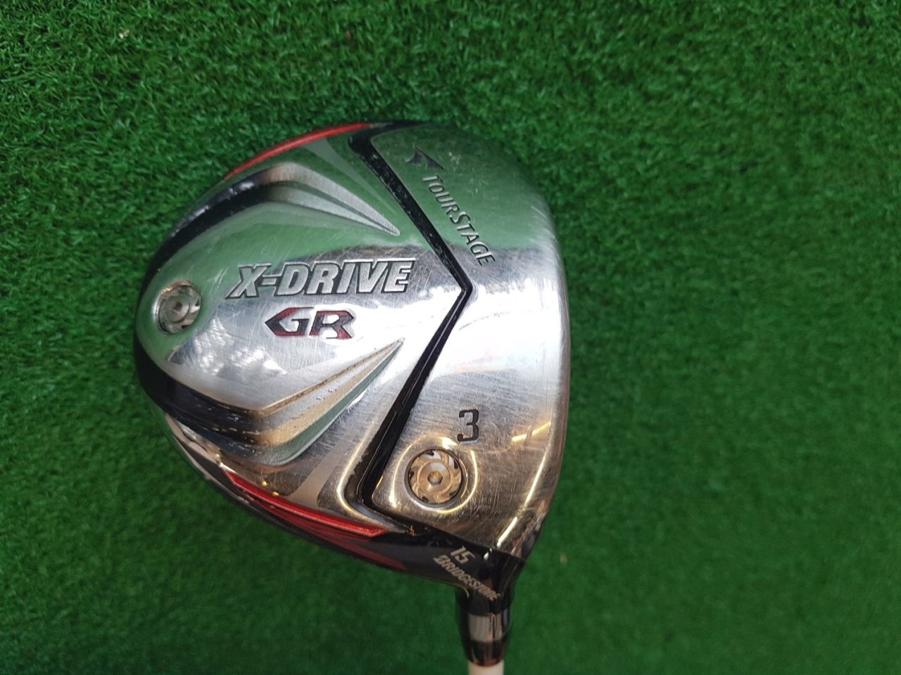[중고] 투어스테이지 X-DRIVE GR 3번 우드 15도 강도S N162