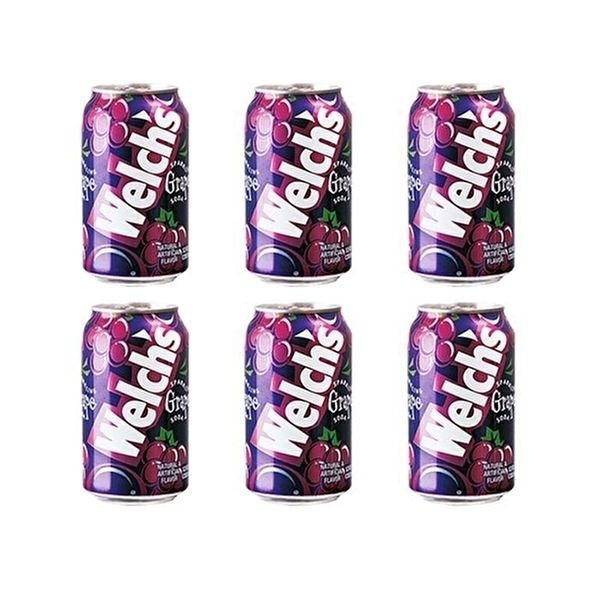 [셀러허브 식품]무료배송 농심 웰치스 포도 355ml 6개 유통기한임박 26년 2월17일