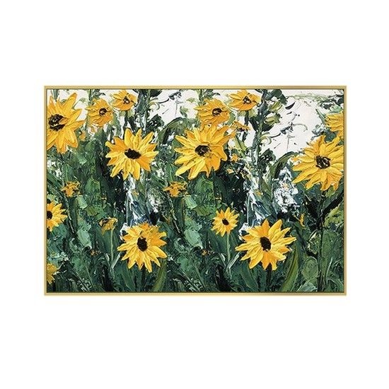 그림액 인테리어 B 120cm 캔버스 입체 80cm 해바라기 120cm 해바라기 80cm 그림액