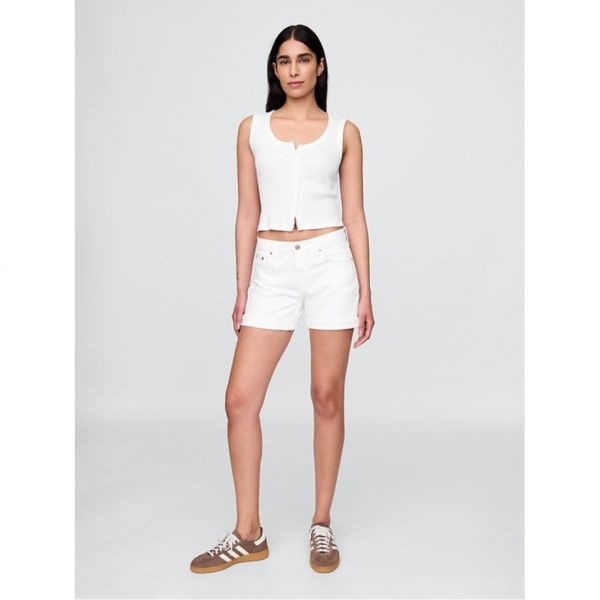 GAP 5인치 미드 라이즈 여자친구 쇼츠 SSPHHWJG 878485