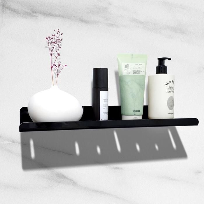 제이앤엘글로벌탑스 협력업체 세면대 선반견고한 일반용 블랙 300mm_HA300_037