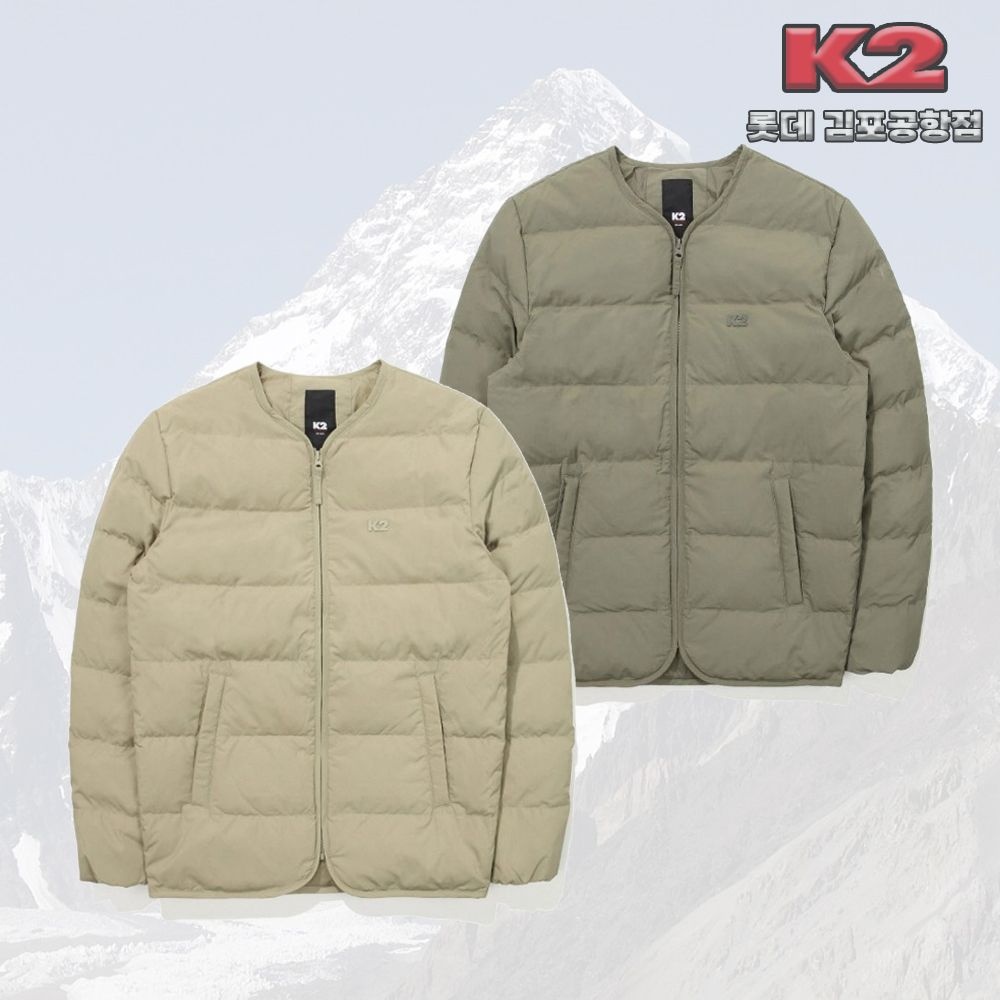 [롯데백화점] K2 24FW ON_U넥 경량 슬림다운 GMU24581 LE1217623417